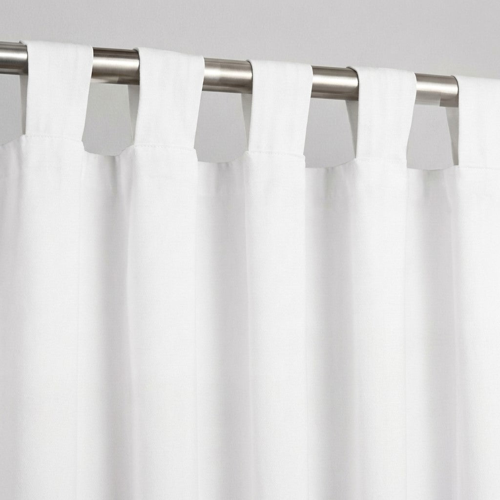 White Line Blackout Decorative Drapes