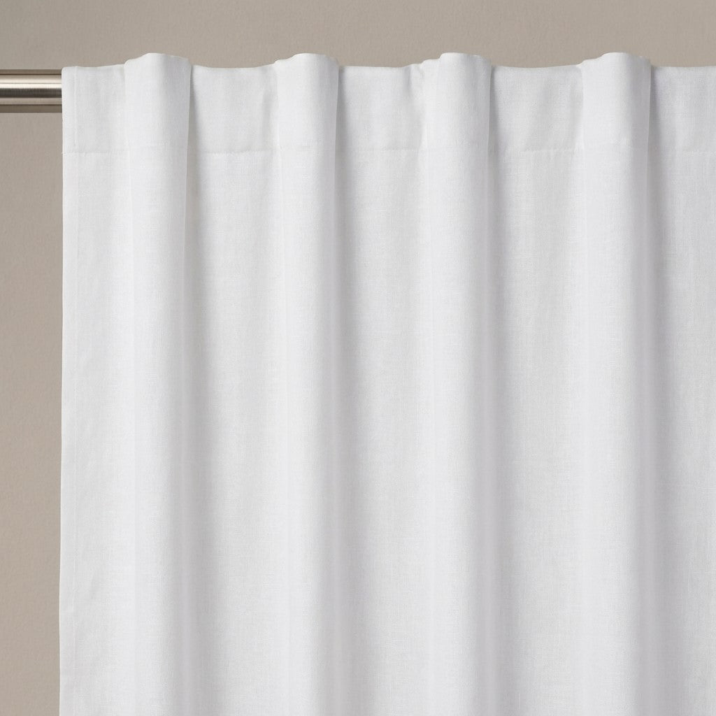 White Line Blackout Decorative Drapes