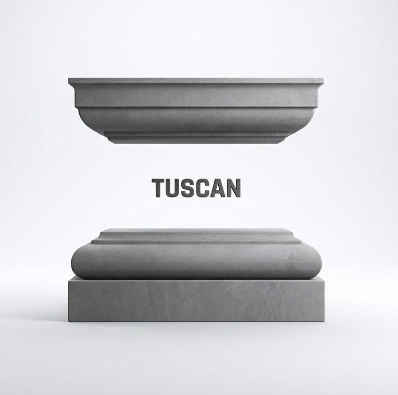 Fiberglass Column. Premium Decorative Porch Columns (Multiple Sizes)