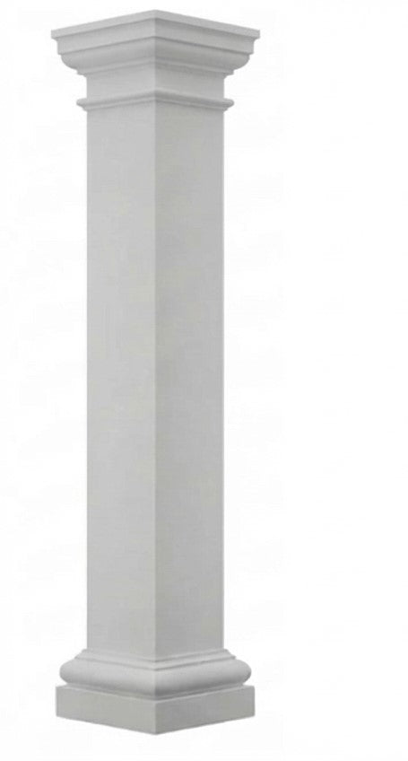 Fiberglass Column. Premium Decorative Porch Columns (Multiple Sizes)
